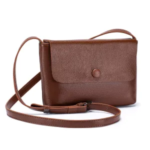 Women's Small Leather Crossbody Bag – Stylish & Practical