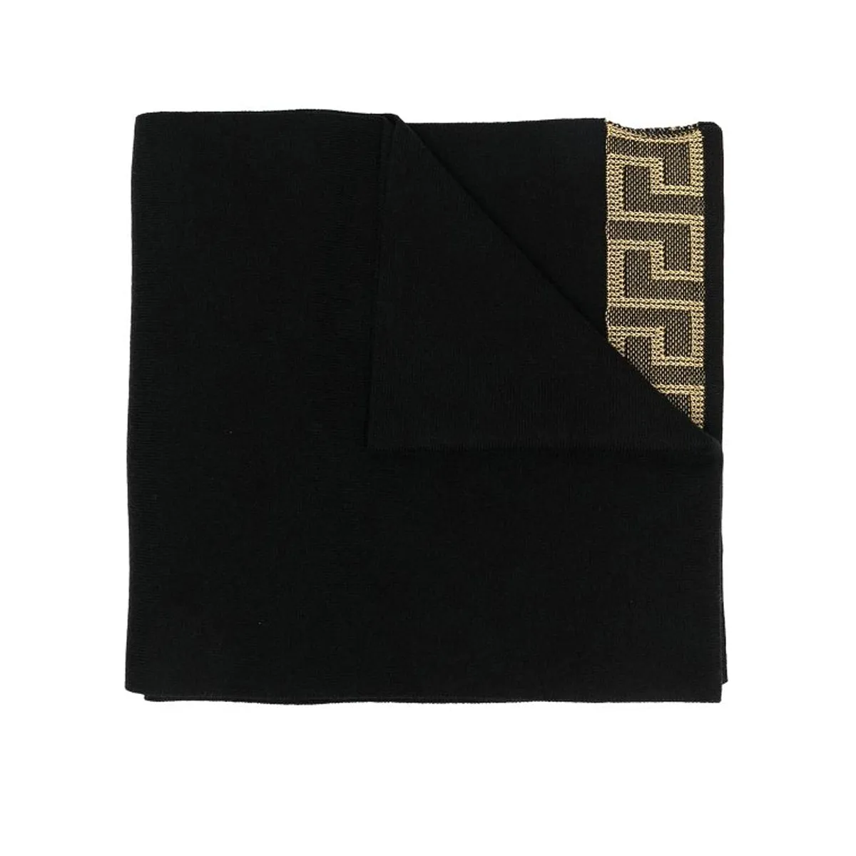 1006557/1A045651B000 BLACK VERSACE MEN SCARF