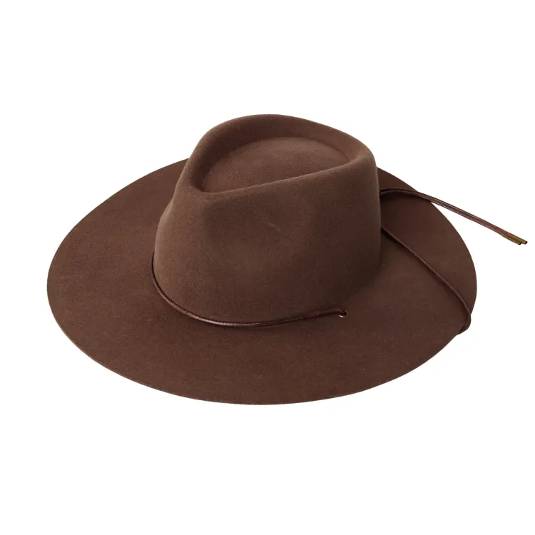 28 Eastern Scout Soft Felt Hat - Chocolate