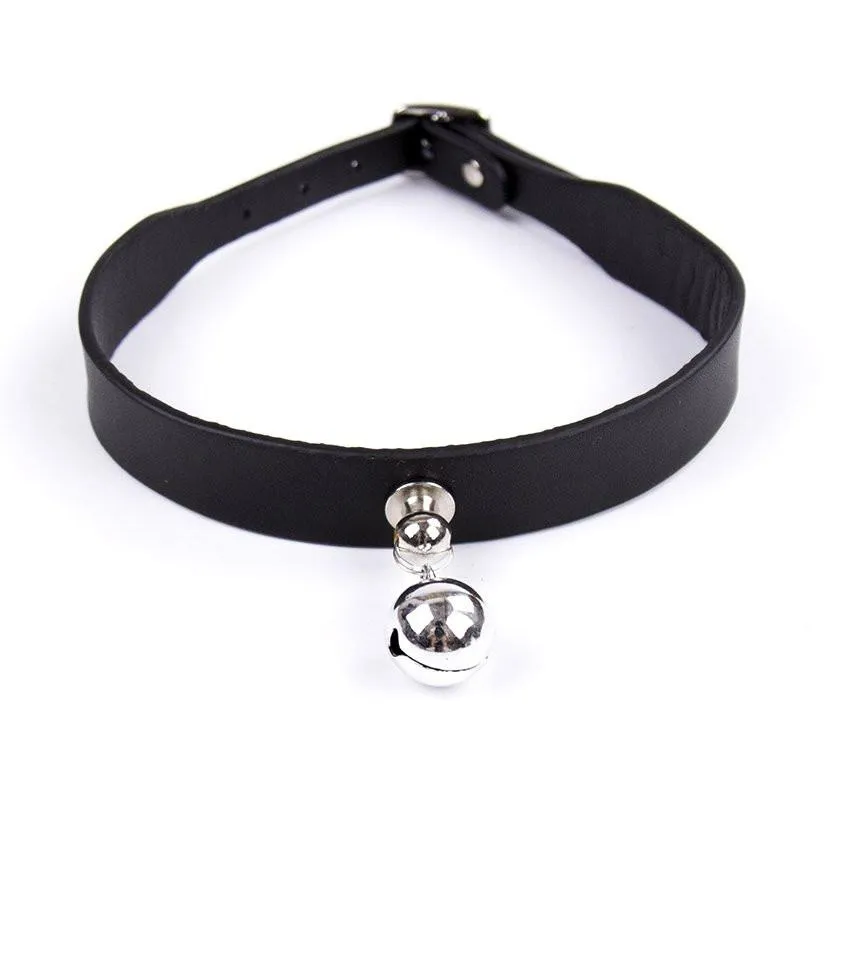 6782DL    Cherished Pet Dainty Bell Submissive Collar