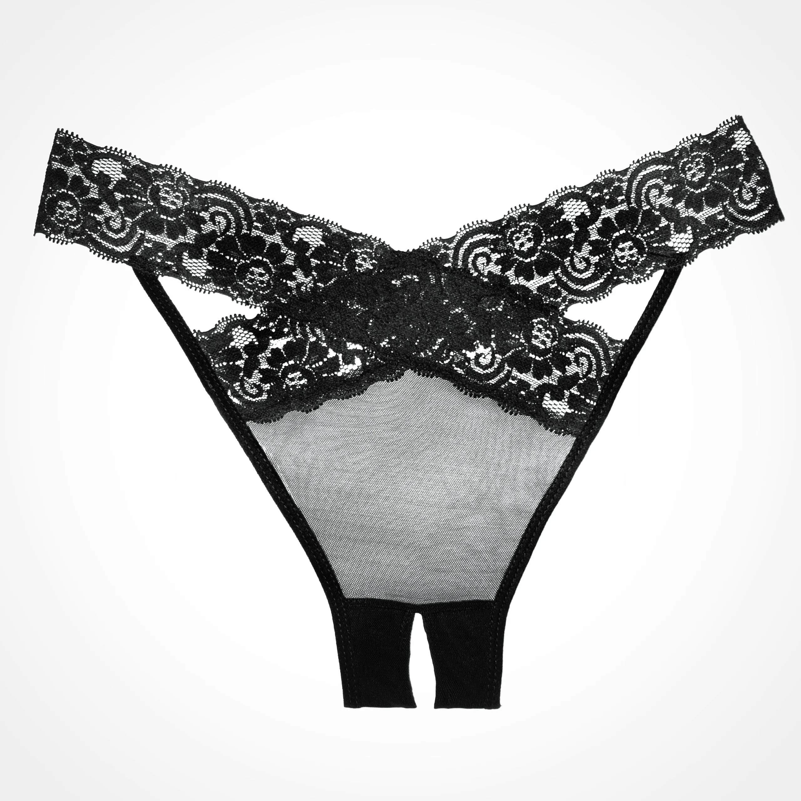 Adore Desire Sheer Crotchless Panties