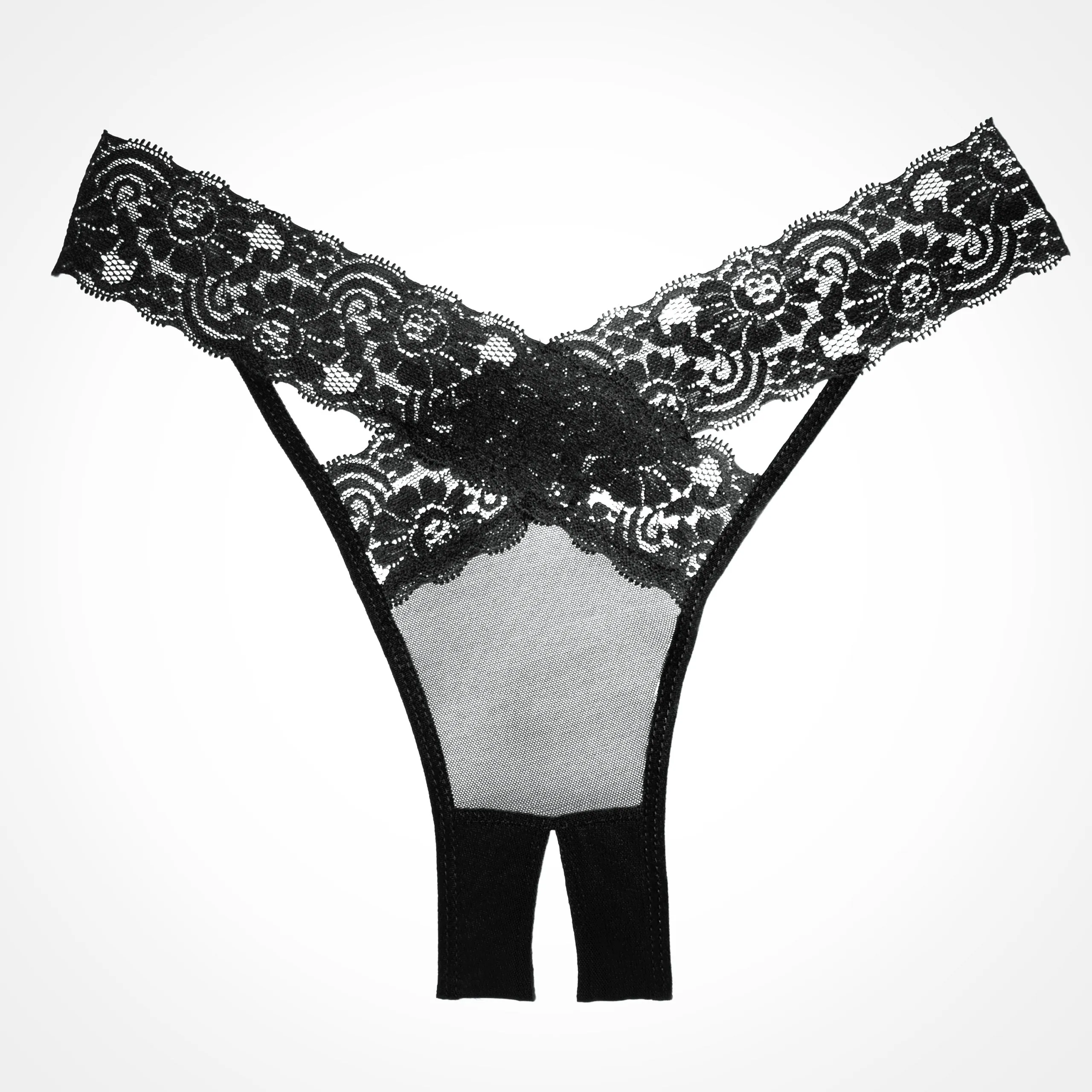 Adore Desire Sheer Crotchless Panties