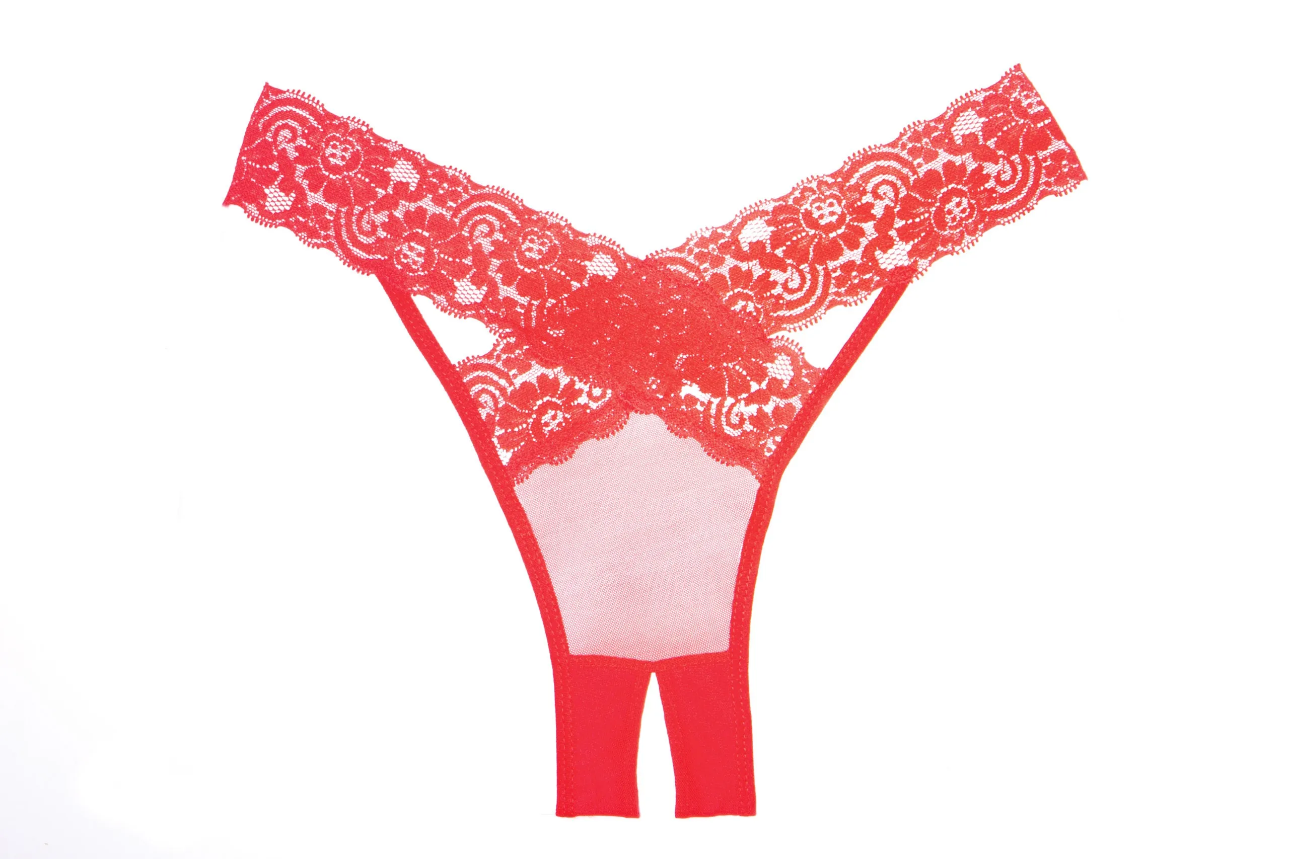 Adore Desire Sheer Crotchless Panties