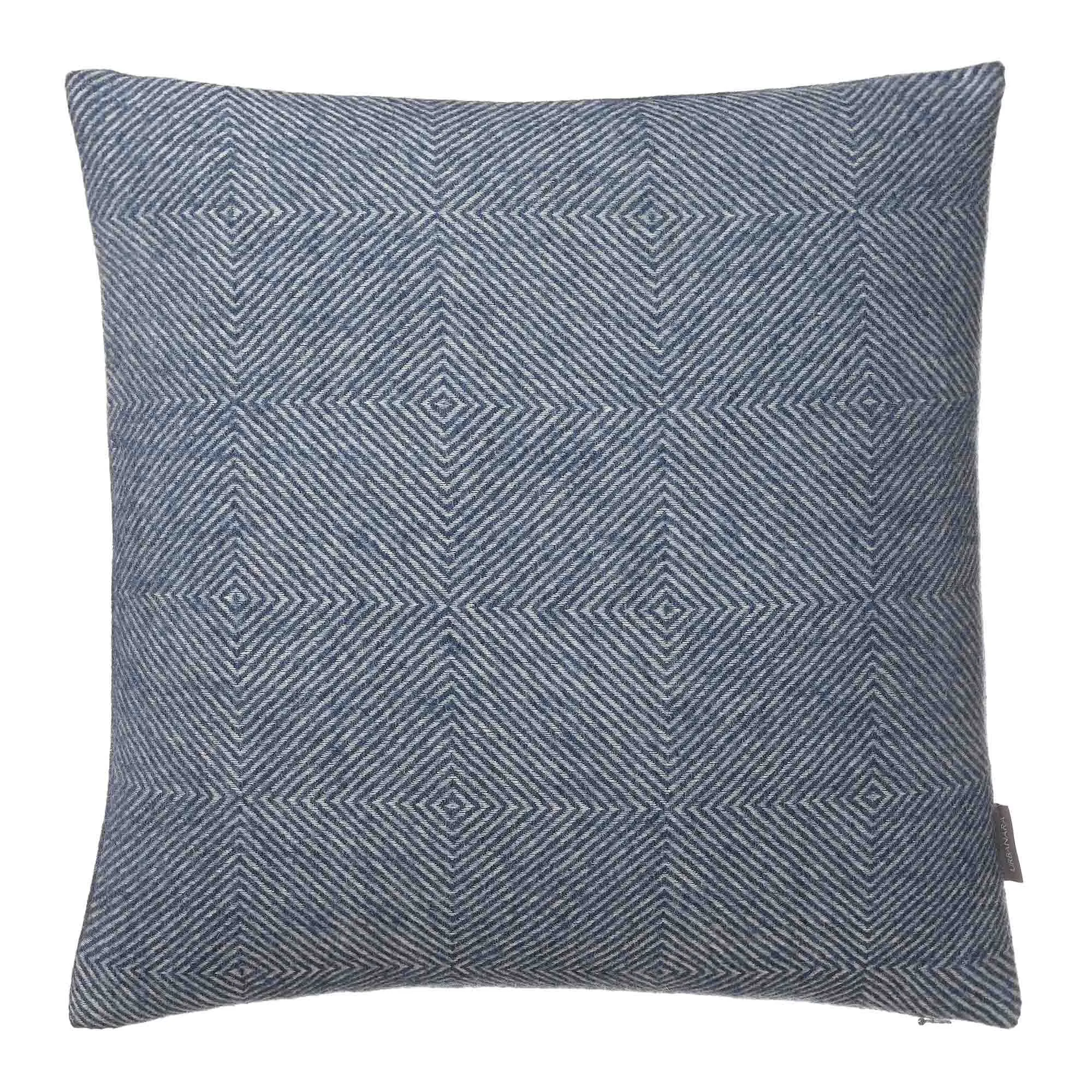 Alanga Cushion Cover [Denim blue/Off-white]