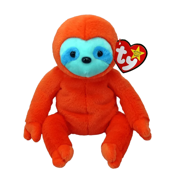 Beanie Babies: Molasses Orange Sloth Regular