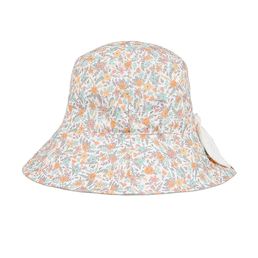 Bedhead Vacationer Reversible Adult Sun Hat - Faith / Flax