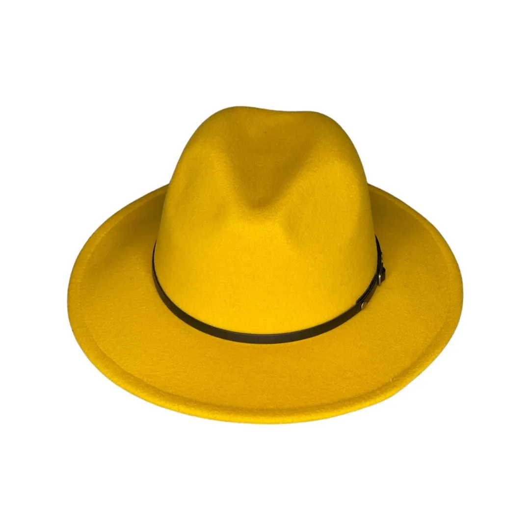 Belt Fedora Hat