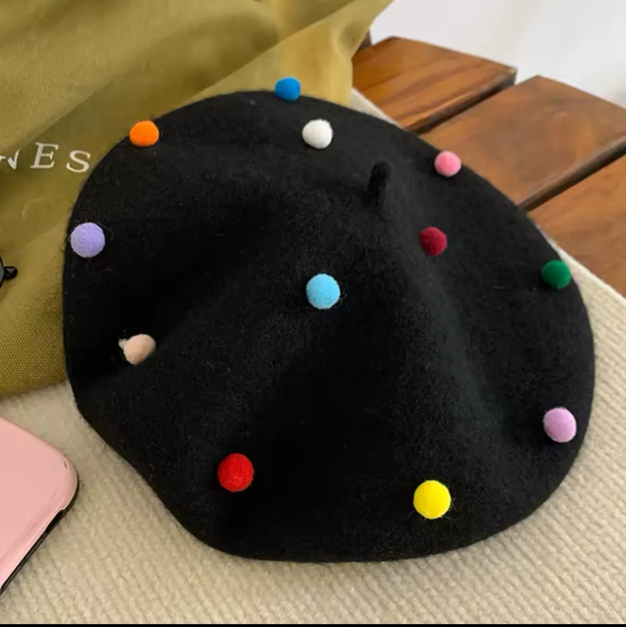 Black Dot Beret