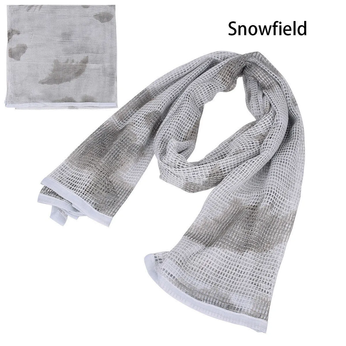 Breathable camouflage outdoor men's and women's scarves