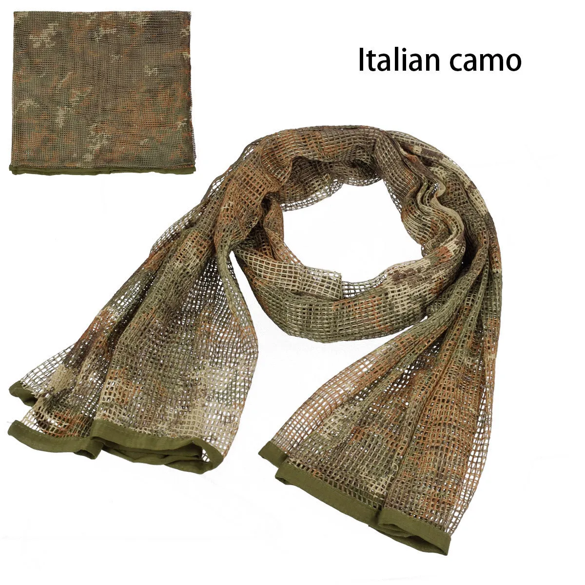 Breathable camouflage outdoor men's and women's scarves