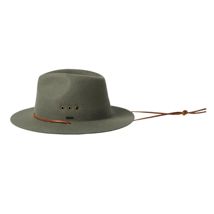 Brixton Wesley Weather Guard Fedora - Light Moss