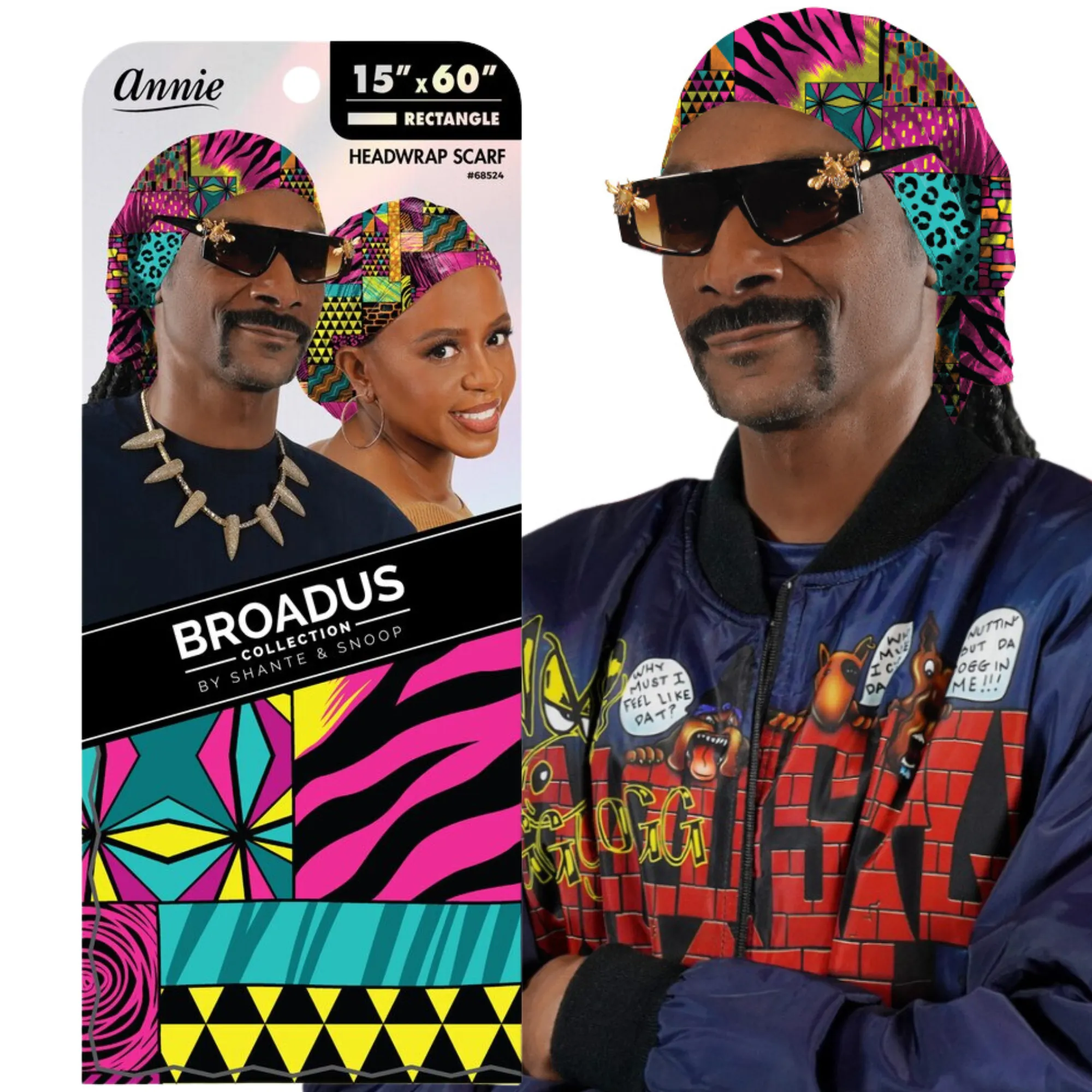 Broadus Collection Scarf by Shante & Snoop Dogg, Quest