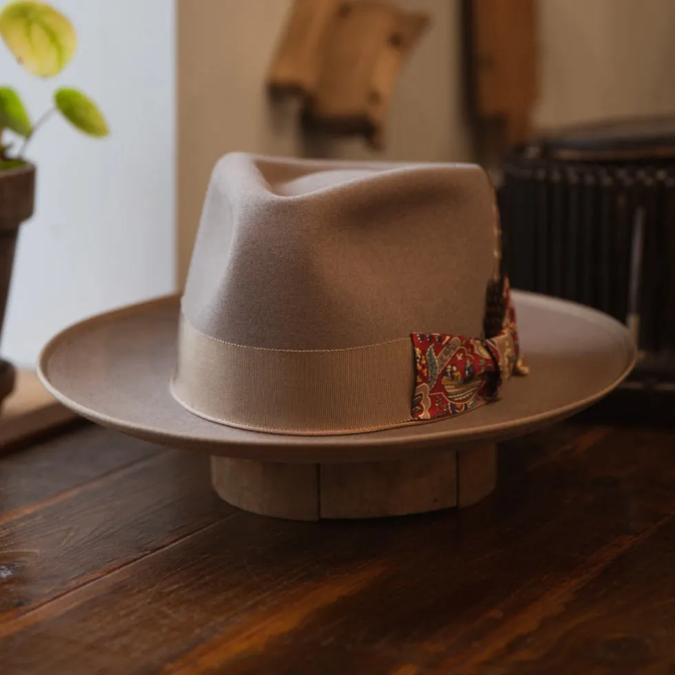 Classic Fedora with Feather Accent