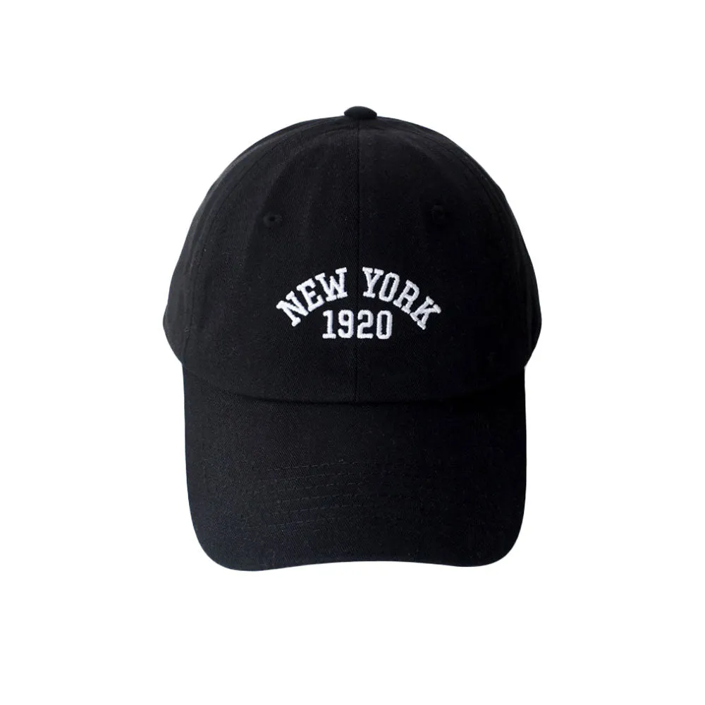 Cotton Baseball Cap New York Embroidery Adjustable Trucker Dad Hat YZ10185