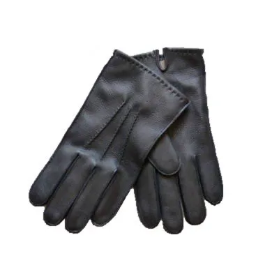 Deerskin | Leather Gloves with Cashmere Lining | Men's