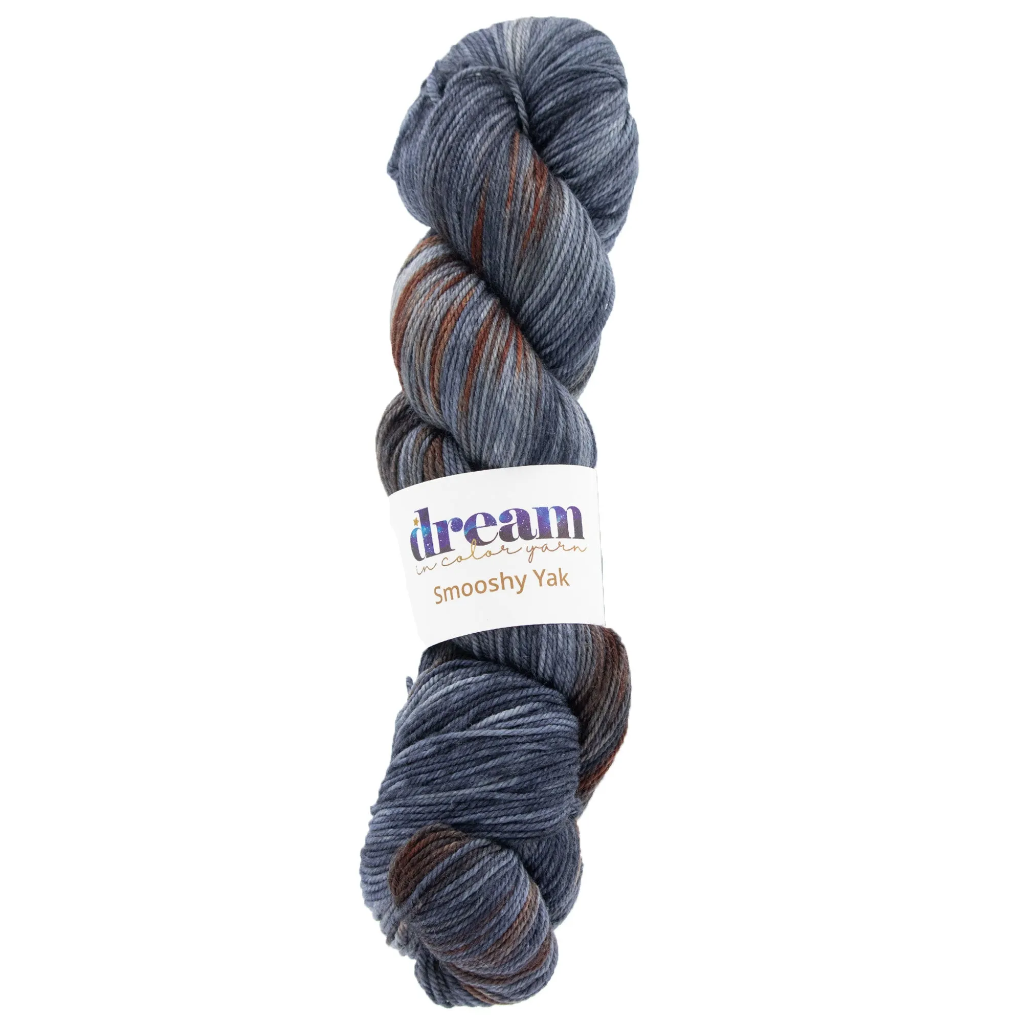 Dream in Color Smooshy Yak Yarn - Leather Wave