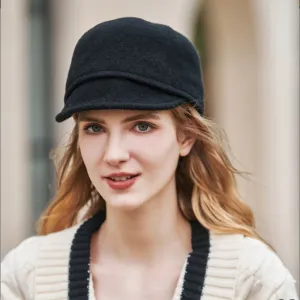 Equestrian Style Short Brimmed Hat for Women