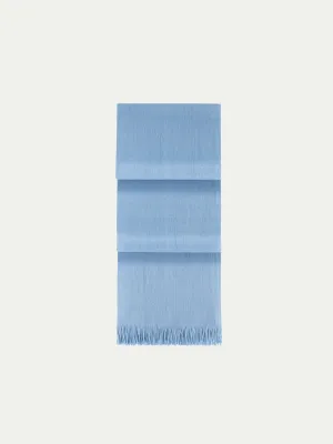 Extrafine Merino Scarf Light Blue