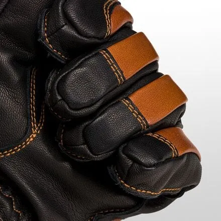 Falt Guide gloves for men Hestra, dark brown