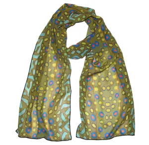 Fin-Flank Silk Brook Trout Scarf