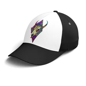 Goth Floral Taurus Classic Style Baseball Cap Coolspod