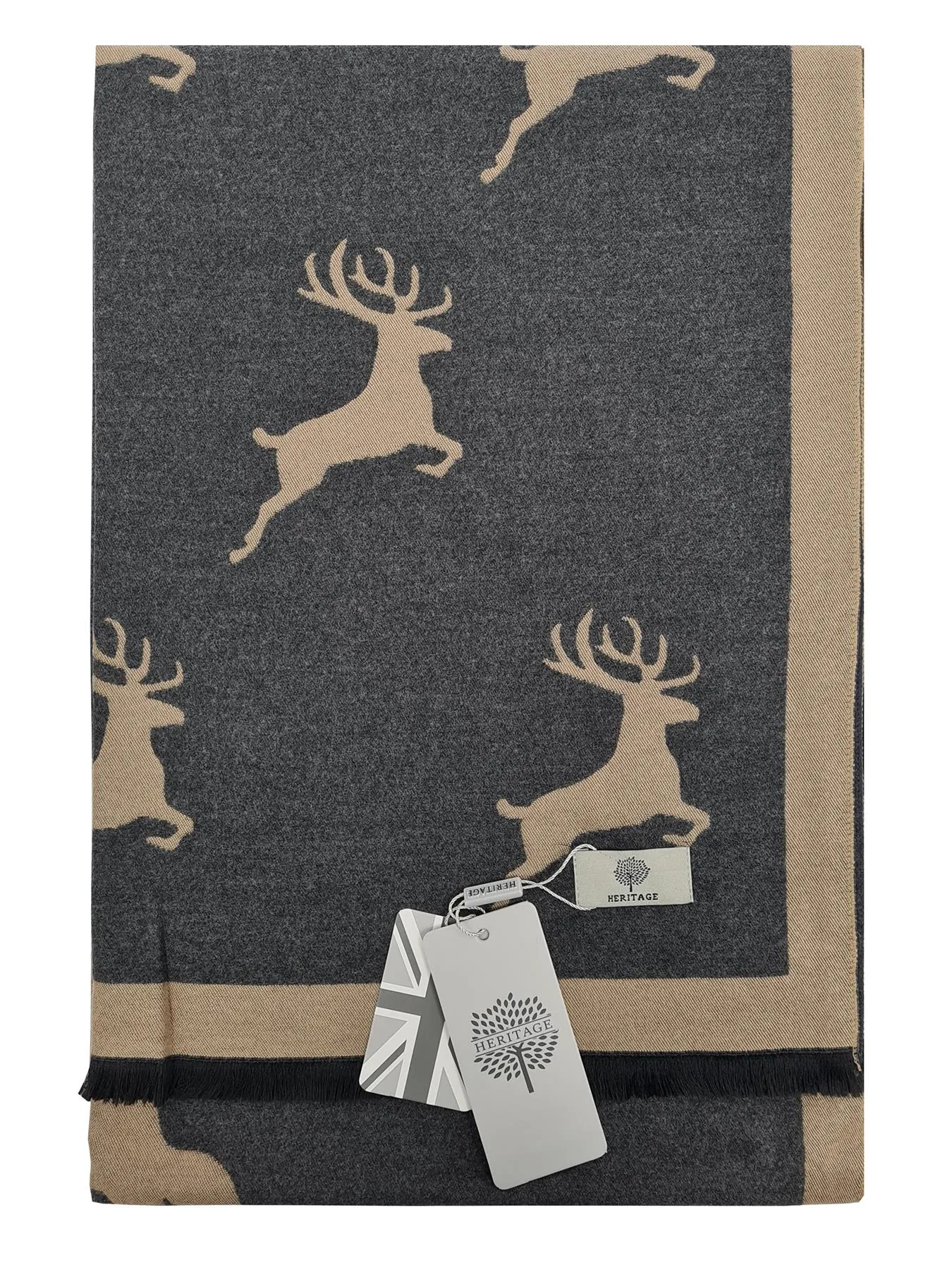 Hazy Blue New Heritage Collection Women's Scarves  - STAG