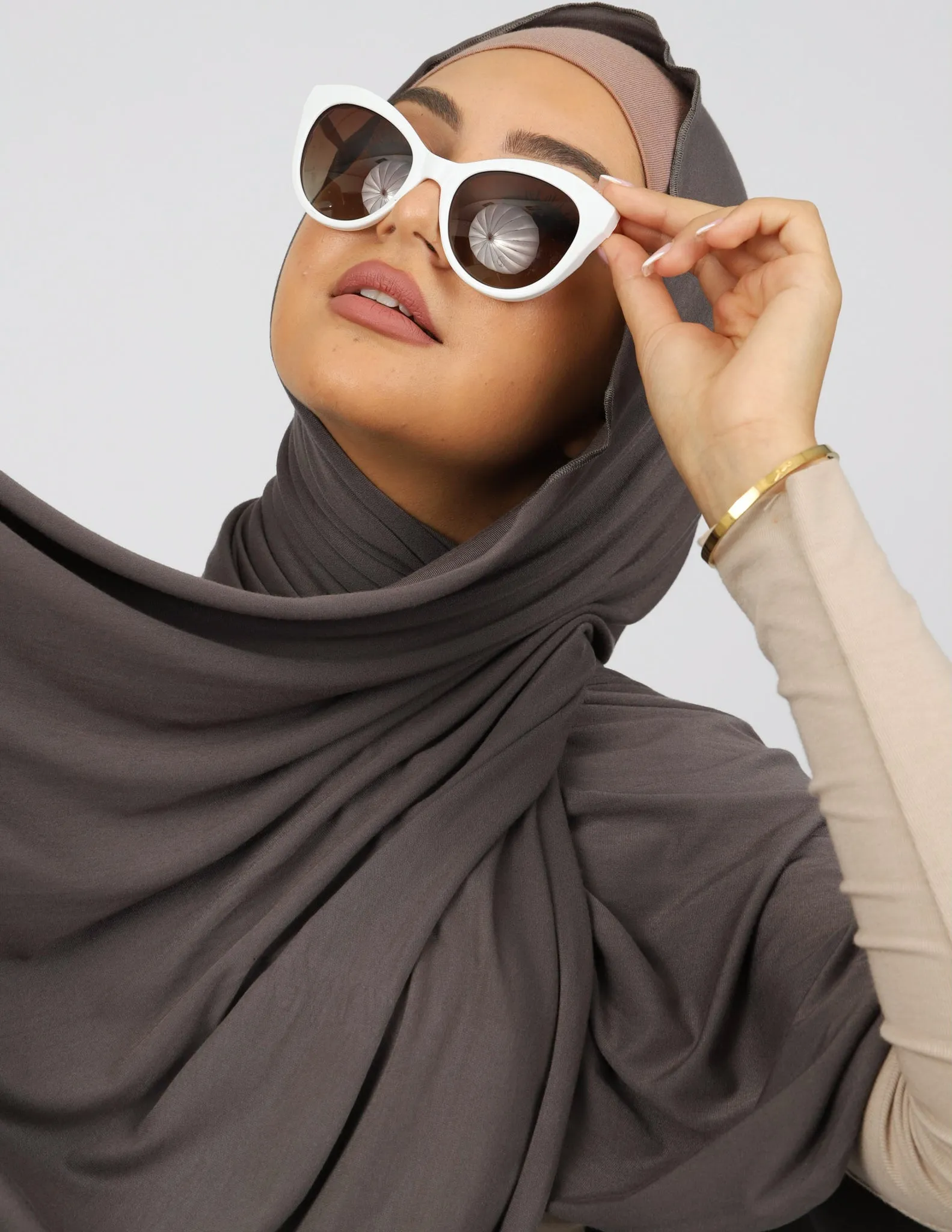 Jersey Scarf - Shades of Black