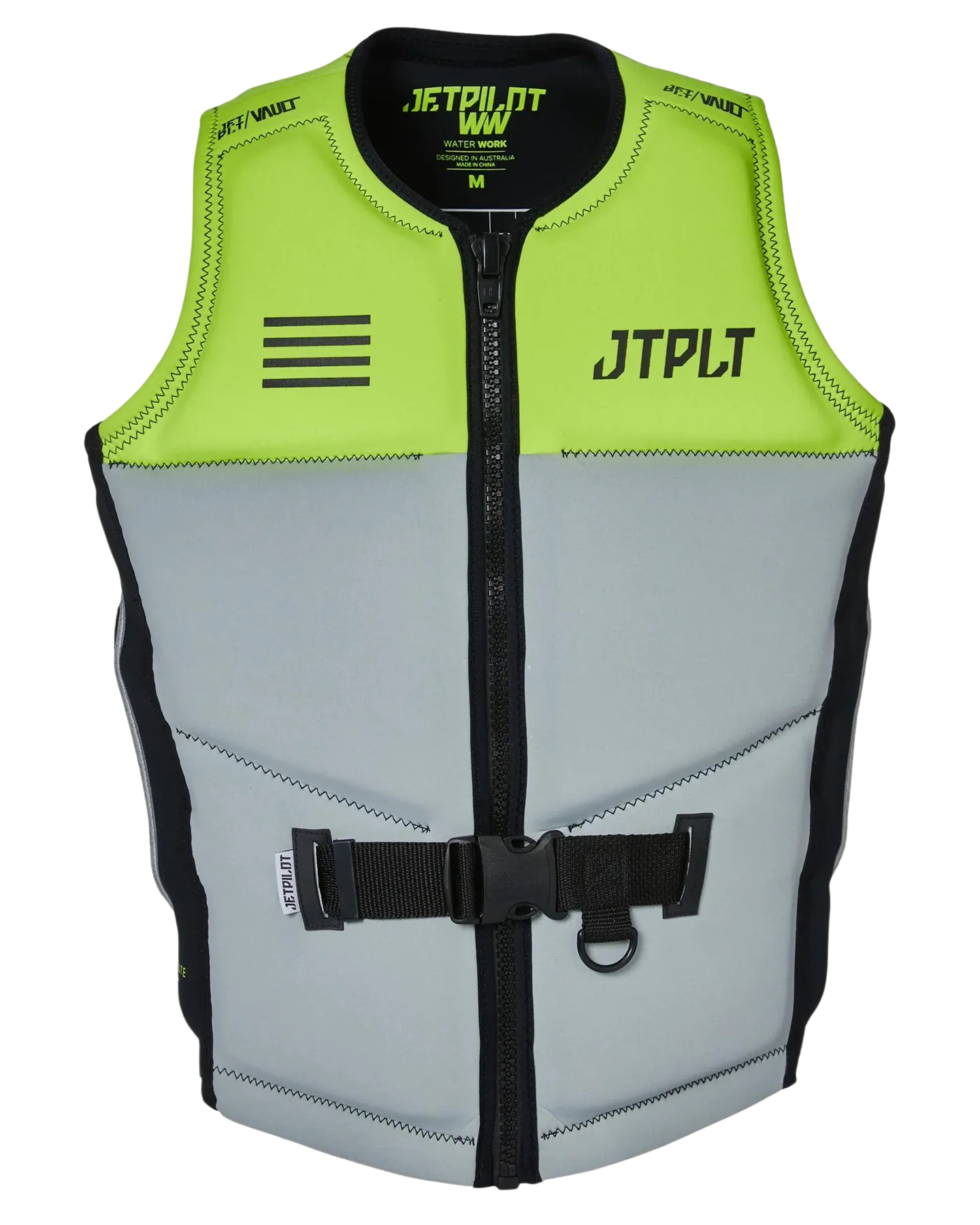 Jetpilot RX Vault Mens F/E Neo Vest - Yellow/Black - 2023