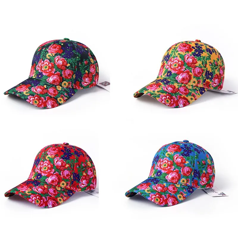 Kokum Floral Art Baseball Cap