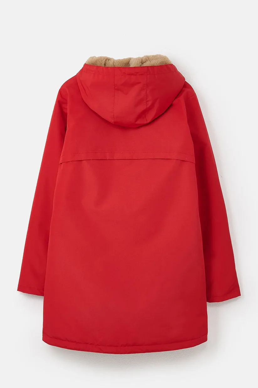 Lighthouse Scarlet Waterproof Coat Red