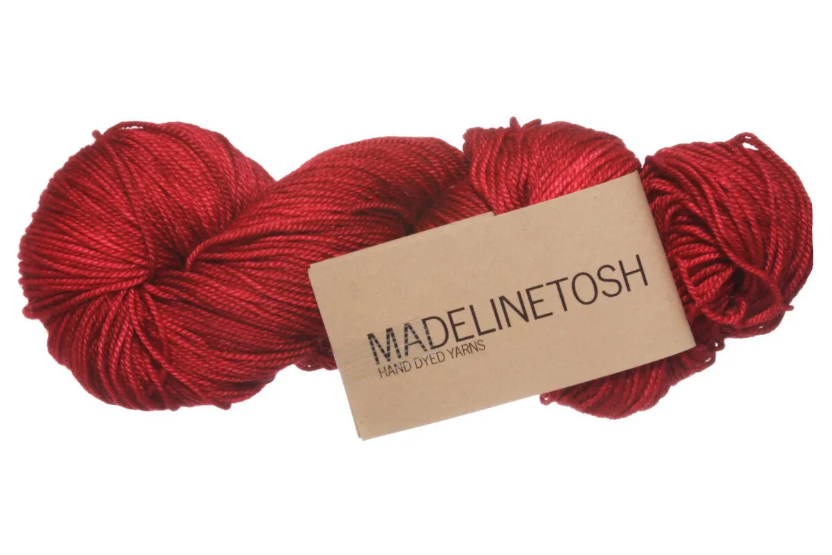 Madelinetosh Pashmina Yarn - Blood Runs Cold