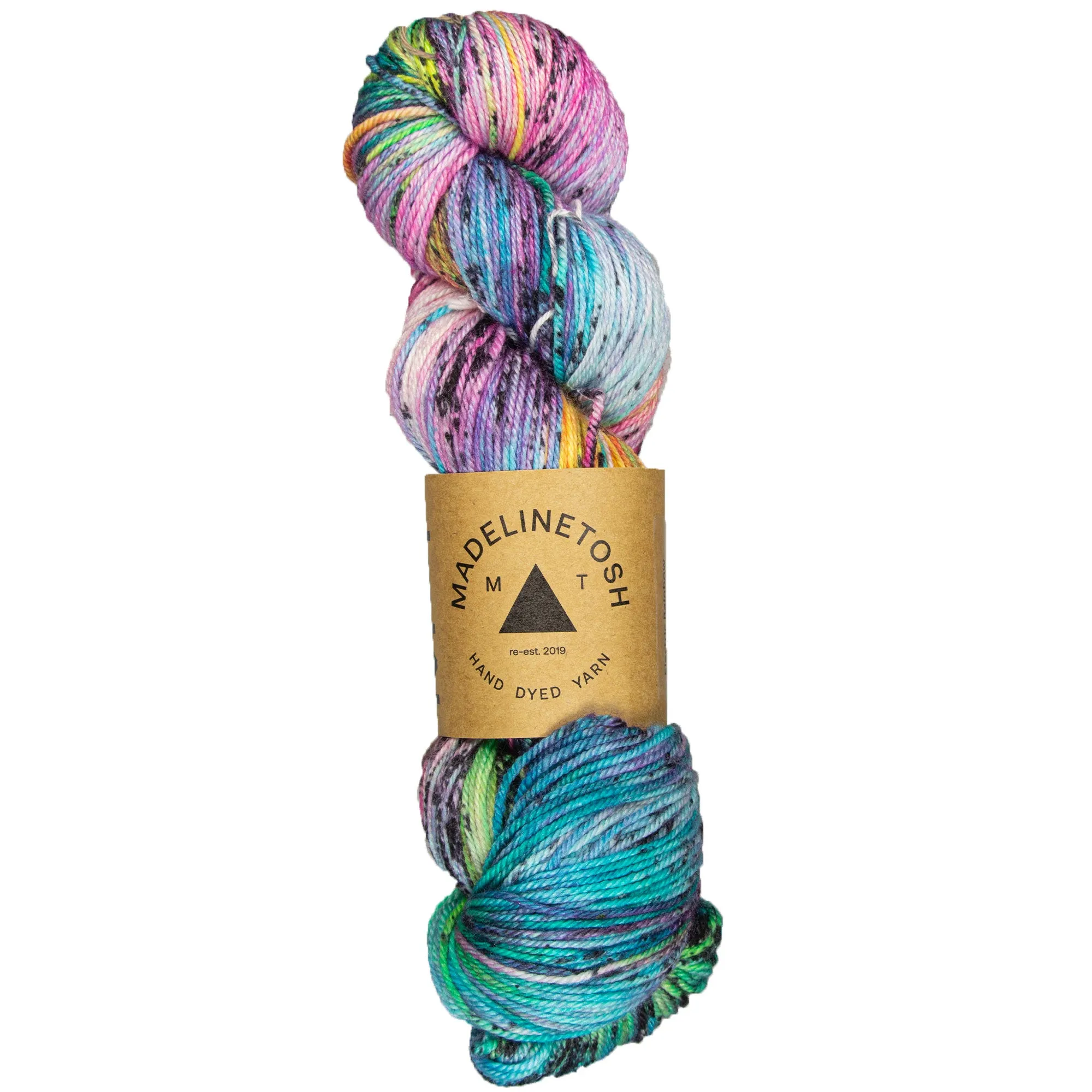 Madelinetosh Pashmina Yarn - Electric Rainbow