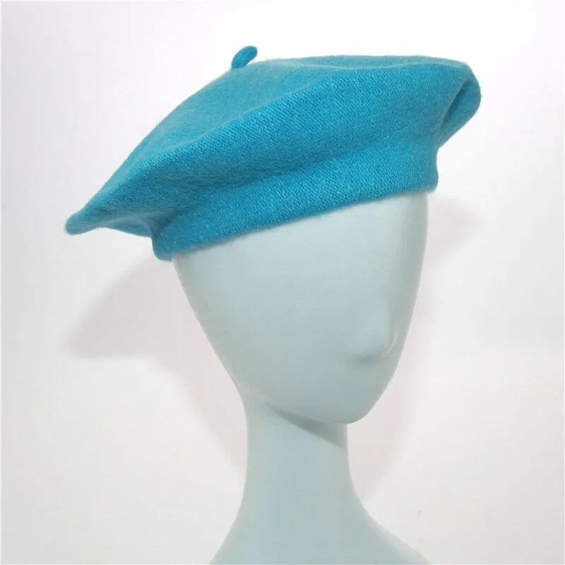 Multi-color Chic Classic French Style Winter Beret Hats