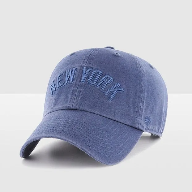 New York Yankees Script 47 Clean Up Cap