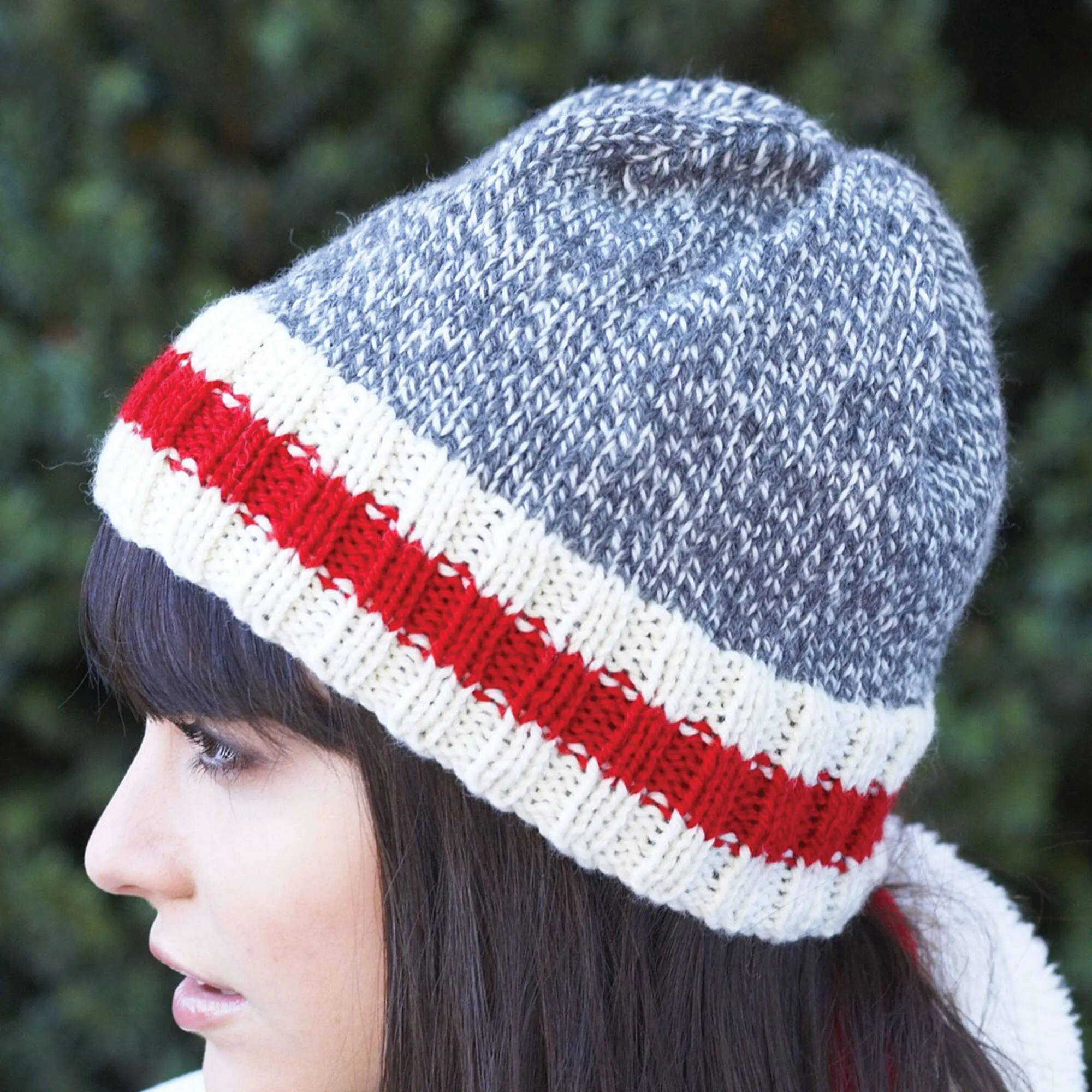 Patons Knit Work Sock Hat