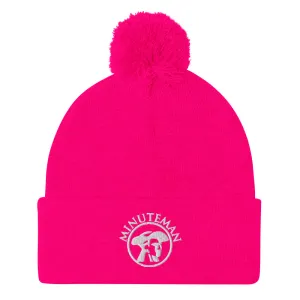 Pink Pom-Pom Beanie