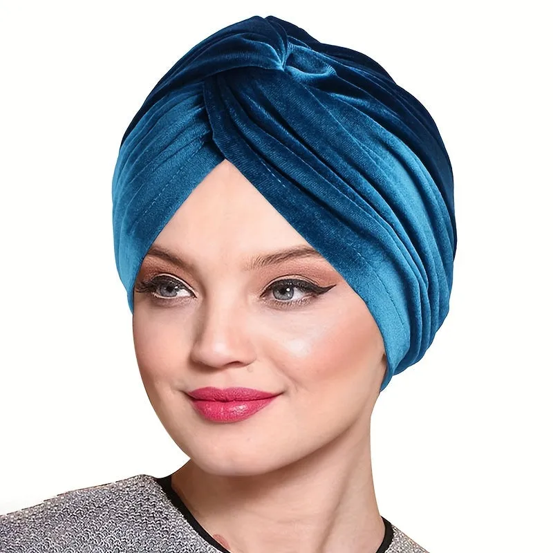 Ramadan Fashion Womens Elastic Turban Head Wrap