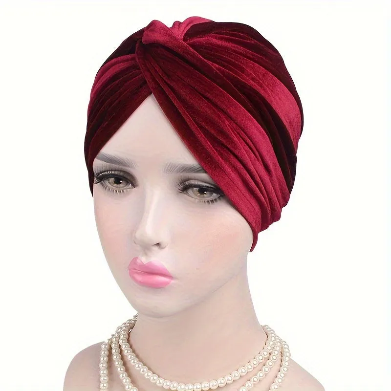 Ramadan Fashion Womens Elastic Turban Head Wrap