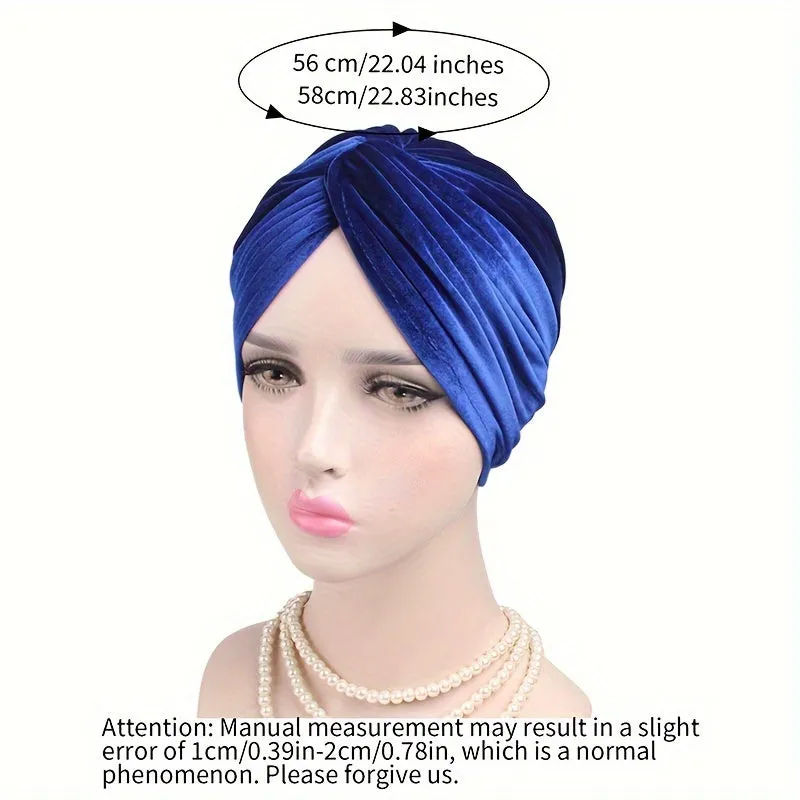 Ramadan Fashion Womens Elastic Turban Head Wrap