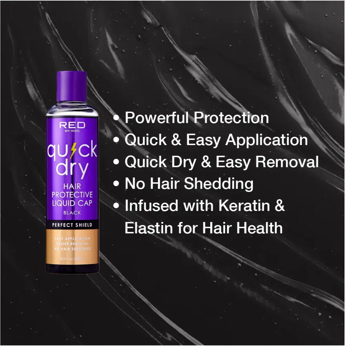 RED BY KISS- QUICK DRY HAIR PROTECTIVE LIQUID CAP