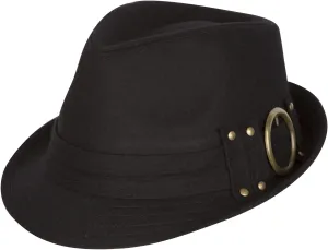 Sakkas Sammy Structured Wool Fedora Hat