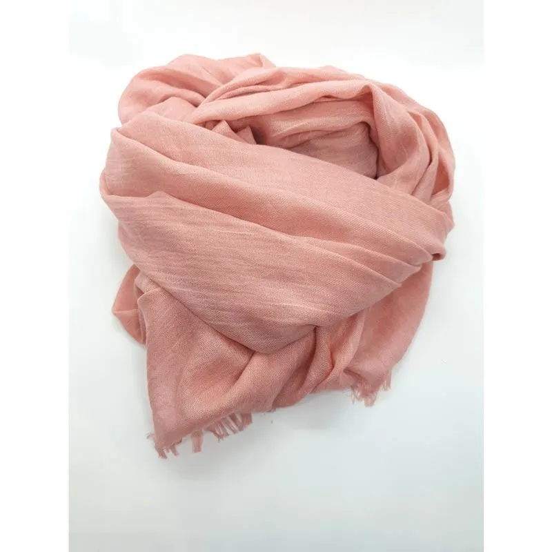 Soft Bamboo Scarf – Ballerina Pink