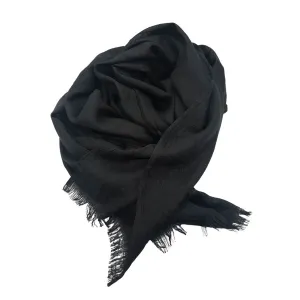 Soft Bamboo Scarf – Black