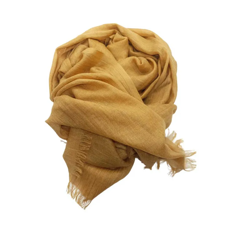 Soft Bamboo Scarf – Egyptian Gold