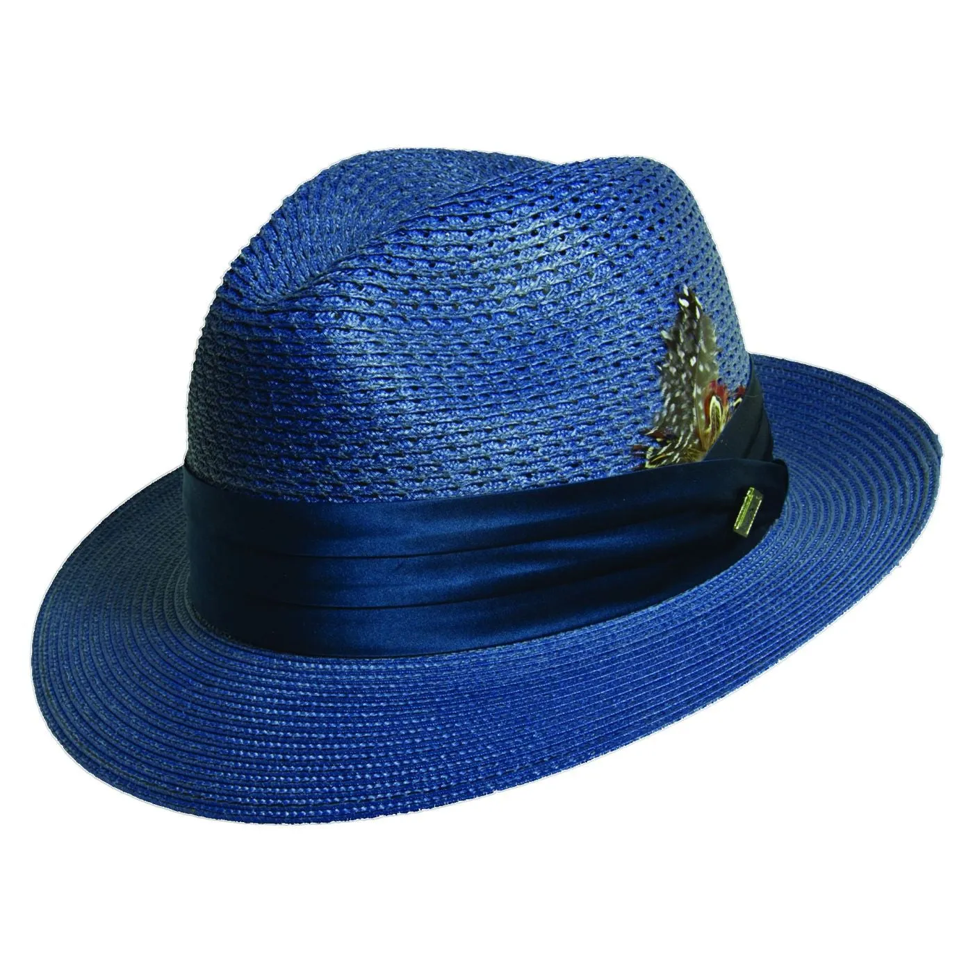 Stacy Adams Dublin Sewn Braid Fedora Hat