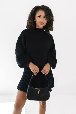 Stay Cozy Sweater - Black