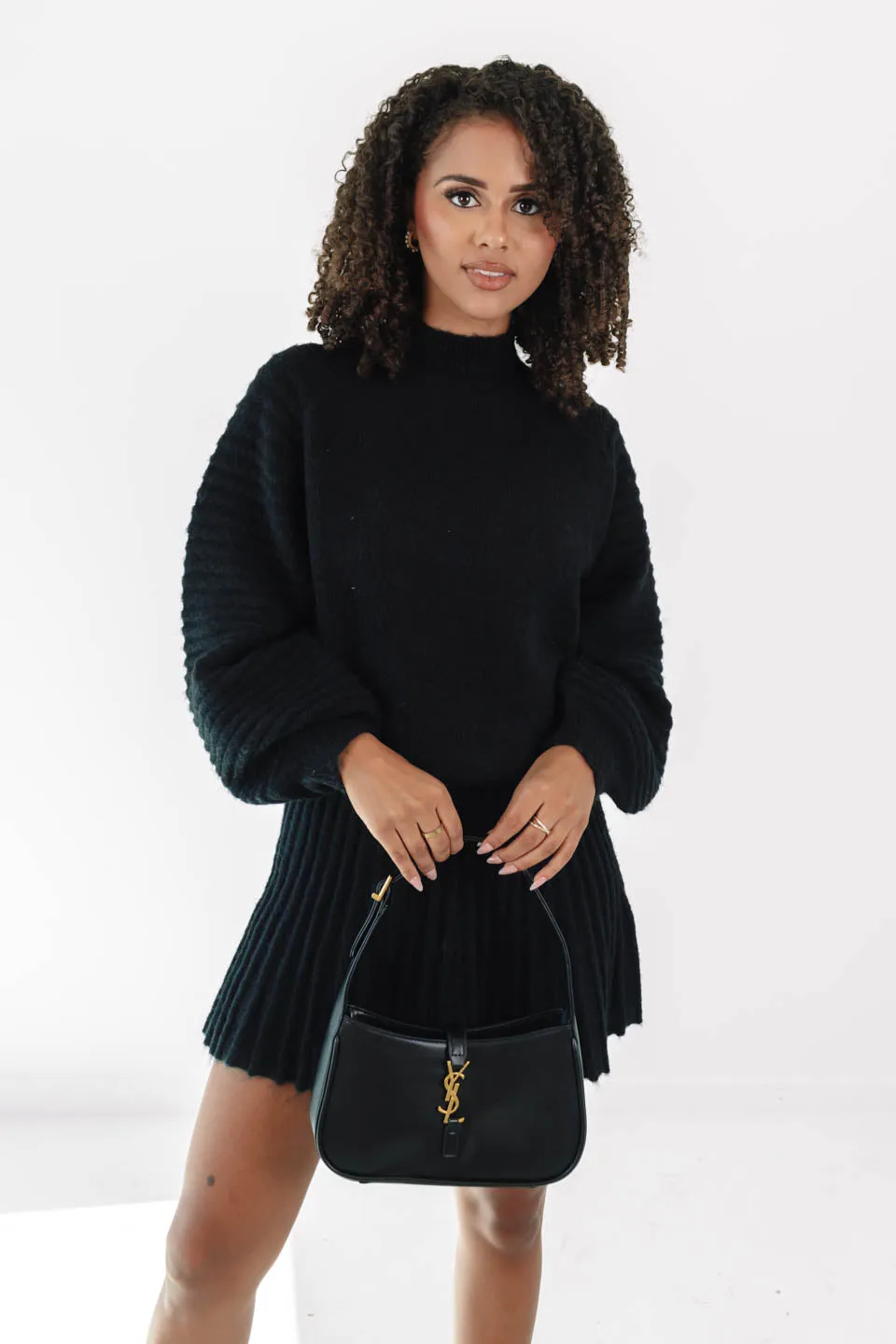 Stay Cozy Sweater - Black