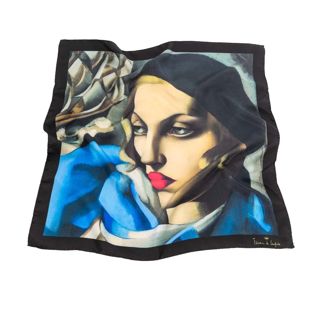 Tamara de Lempicka The Blue Scarf Scarf