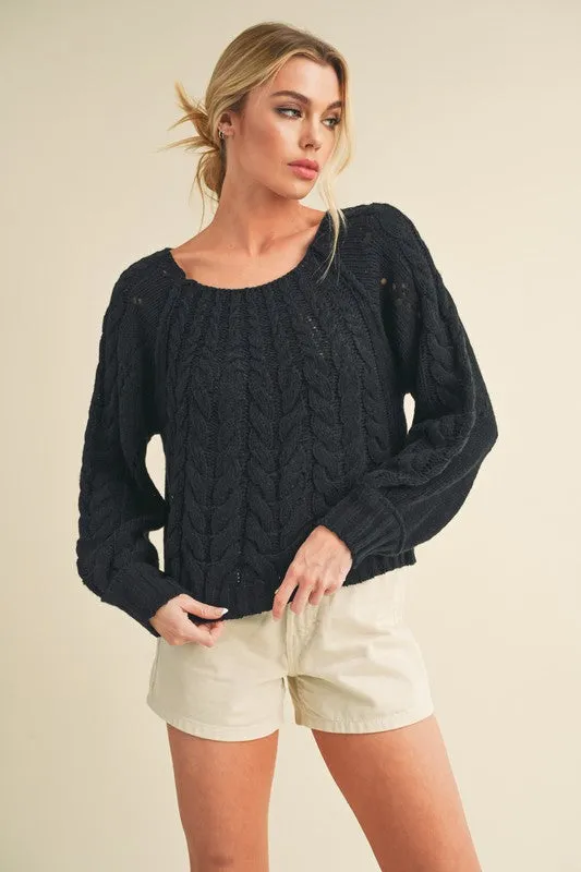 Tanya Cropped Sweater