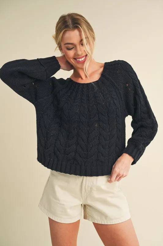 Tanya Cropped Sweater